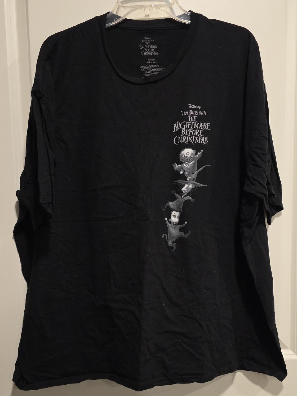 Disney The Nightmare Before Christmas Black Long Sleeve Graphic Tee
